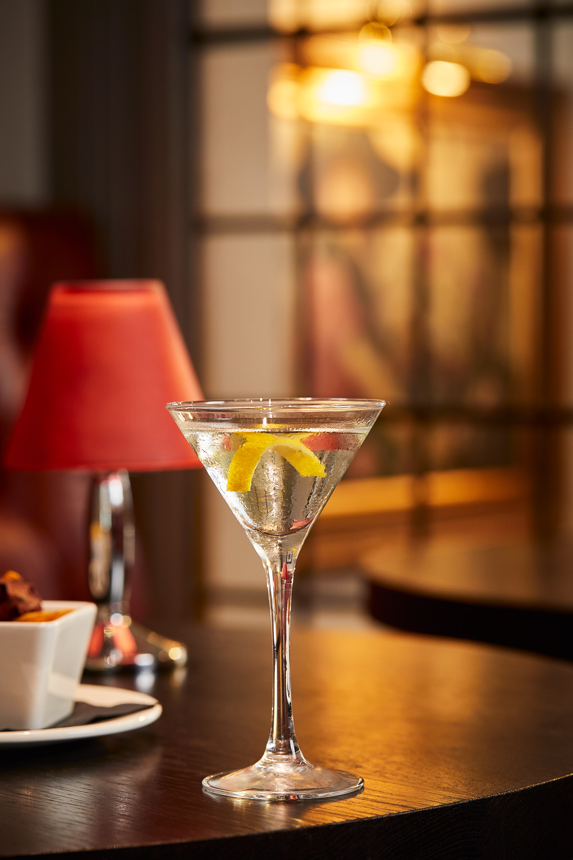 Martini at The Berystede Hotel,  Ascot, Alastair Ferrier, Edinburgh based food, drink and hospitality photographer.