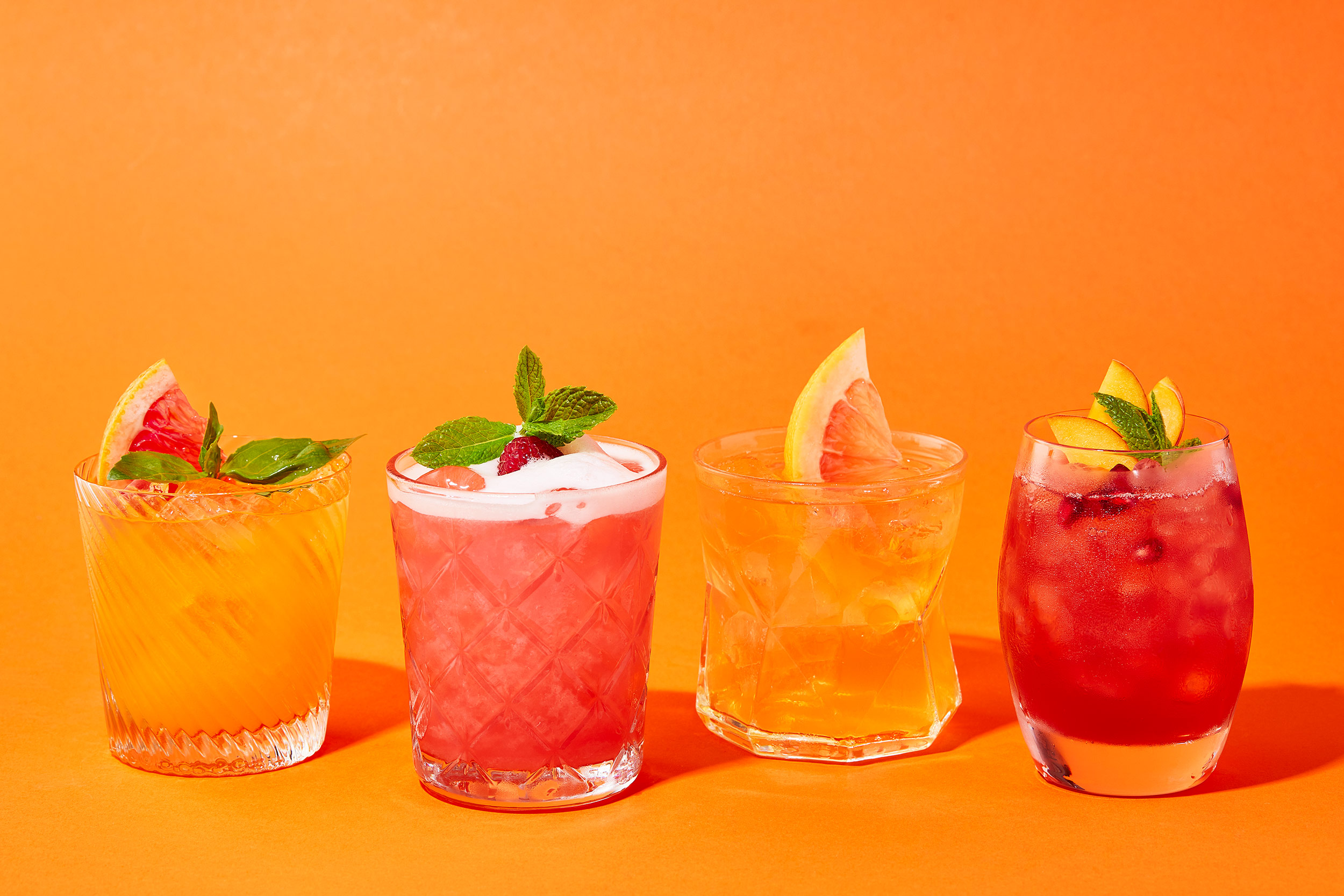 Four Summer Cocktails, Edinburgh drinks photographer