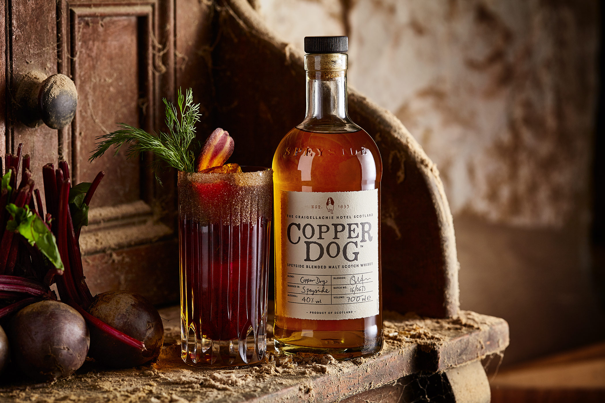 Hair Of The Dog Cocktail, Copper Dog Whisky