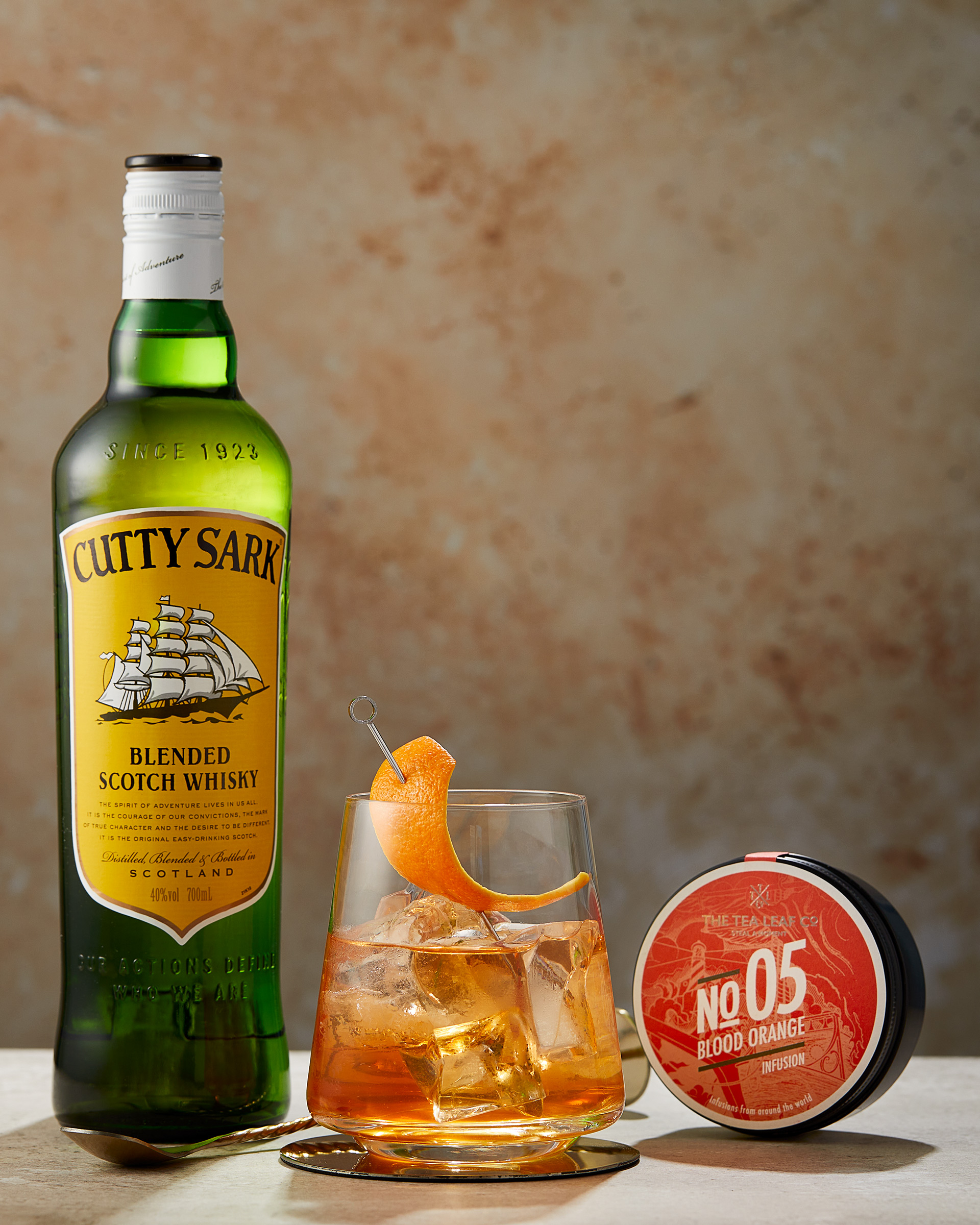 Cutty Sark Old Fashioned, The Tea Leaf Company, Glasgow drinks photographer Alastair Ferrier.