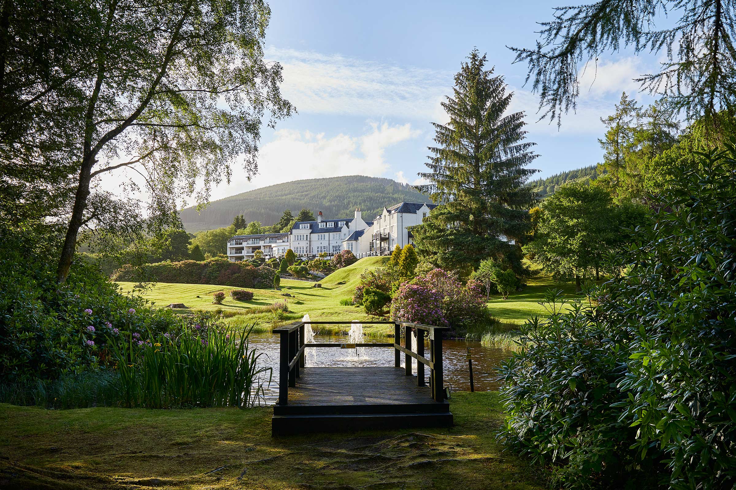 Forest Hills exterior, exteriors and landscape photography, hospitality photographer Glasgow