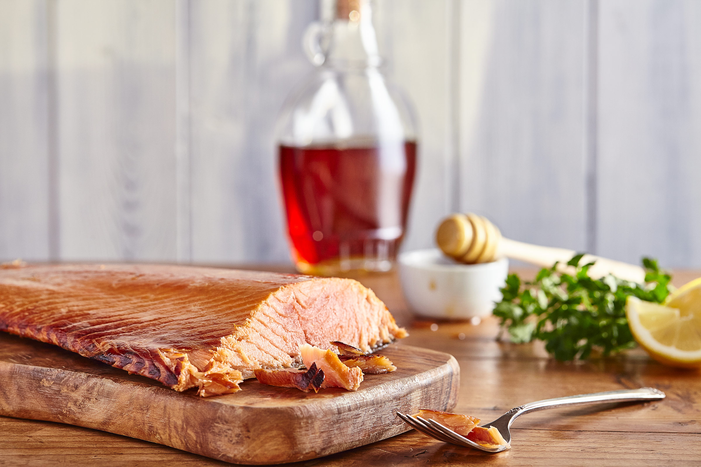 Maple Cured Salmon, Wester Ross Salmon, recipe photography