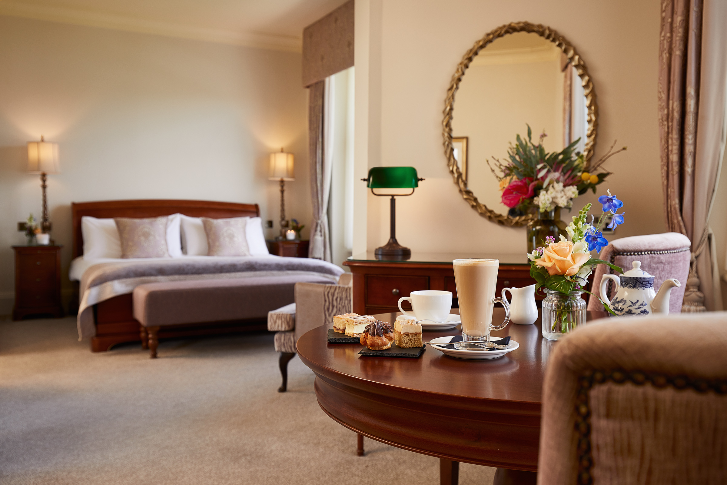 Old England Hotel, Room 222 Lounge and Bedroom suite, Hotel interiors photographer, Alastair Ferrier, www.aferrier.com