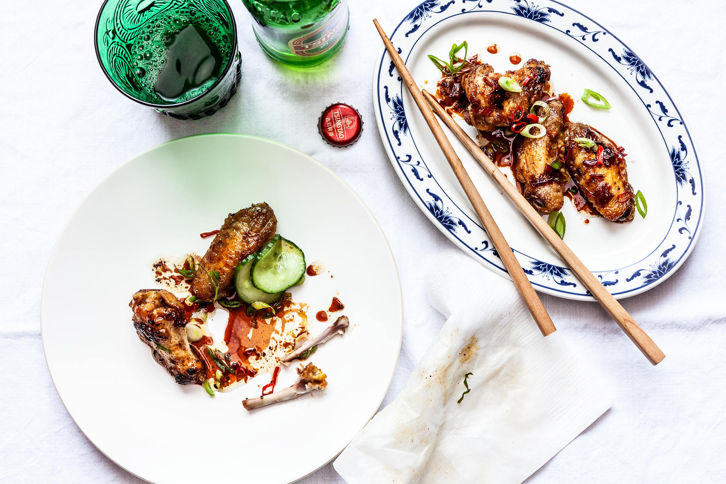 Soy, Chilli and Sesame Chicken Wings